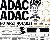 EC 135 - ADAC - D-HOFF Christoph 8 - Decal 271 -1:18