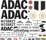 EC 135 - ADAC - D-HXBA - Decal 108 - 1:32