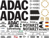 EC 135 - ADAC - D-HXBC - Decal 138 - 1:18
