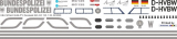 EC 135 - Deferal Police - D-HVBW - Decal 243 - 1:18