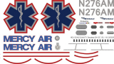 EC 135 - Mercy Air - N276AM - Decal 254 - 1:18
