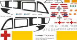 EC 145 - REGA - Decal 78 - 1:32