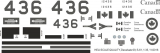 S-61 - Canadian Forces - Decal 09 - 1:72
