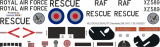 S-61 - Royal Air Force - XZ589 - Decal 266 - 1:35