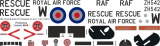 S-61 - Royal Air Force - ZH542 - Decal 10 - 1:35