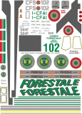 S-64F - Forestale ältere Version - I-CFAI - Decal 181 - 1:35