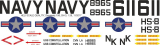 SH-3 - US Navy - Decal 158 - 1:35