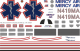 Bell 222 - Mercy Air - N419MA - Decal 258 - 1:24