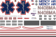 Bell 222 - Mercy Air - N408MA - Decal 294 - 1:48