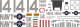HHS-1 / S-58 - US Navy - Decal 70 - 1:48