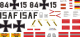 CH-53 - Bundeswehr ISAF 84+15 - Decal 624 - 1:48