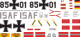 CH-53 - Bundeswehr ISAF 85+01 - Decal 625 - 1:48