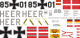 CH-53 - Bundeswehr Heer 85+01 - Decal 667 - 1:48
