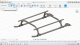 EC 135 - Landing gear 4 step round - 1:18