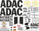EC 135 - ADAC - D-HBYF - Decal 122 - 1:32