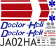 EC 135 - Doctor-Heli - JA02HA - Decal 137 - 1:32