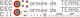 SA 341 - armee de TERRE - GEC - Decal 257 - 1:18