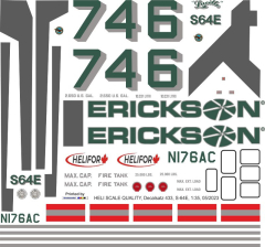 S-64E - Erickson - N176AC Lucille - Decal 433