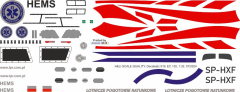 EC 135 - HEMS - SP-HXF - Decal 519 - 1:18