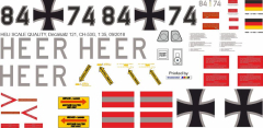 CH-53 - Bundeswehr Heer 84+74 - Decal 550 - 1:48