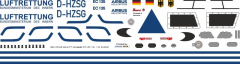 EC 135 - Luftrettung BMI - D-HZSG - Decal 573 - 1:32