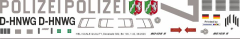 Bo 105S - Polizei Nordrheinland-Westfalen - D-HNWG - Decal 582 - 1:24