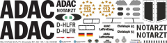 EC 135 - ADAC - D-HLFR Christoph 61 - Decal 601 - 1:18