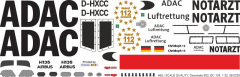 EC 135 - ADAC - D-HXCC Christoph 15 - Decal 602 - 1:32