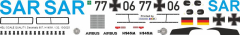 H145M / EC 145T2 - Bundeswehr SAR - 77+06 - Decal 607 - 1:32