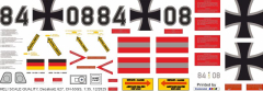 CH-53 - Bundeswehr 84+08 - Decal 627 - 1:48