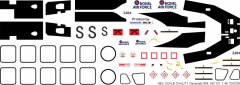 AW 101 - Royal Air Force - ZJ134 - Decal 658 - 1:48