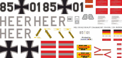 CH-53 - Bundeswehr Heer 85+01 - Decal 667 - 1:48