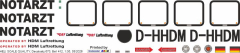 Bell 412 - DRF alt - D-HHDM - Decal 670 - 1:35