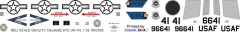 UH-1N - US Air Force 36. RQS - 96641 - Decal 679 - 1:35