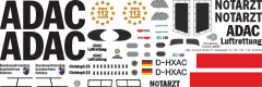 EC 135 - ADAC - D-HXAC - Decal 161 - 1:18